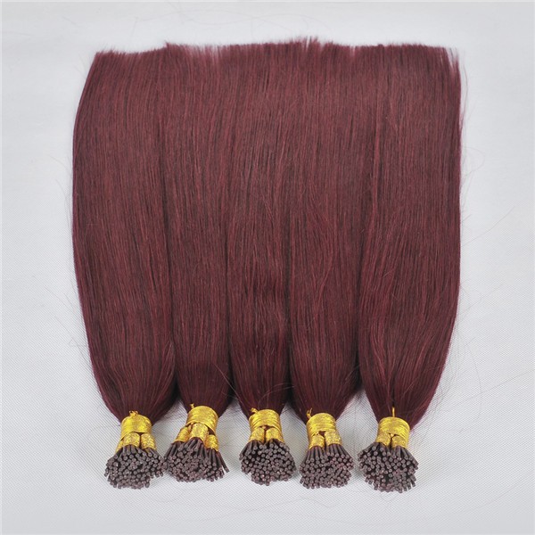 Human Hair Brazilian I Tip Hair Extensions Wholesale China Extension Supplier Keratin Hair LM395